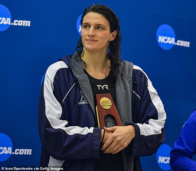 Lia Thomas, a swimmer, was the first openly transgender athlete to win an NCAA Division I national championship.