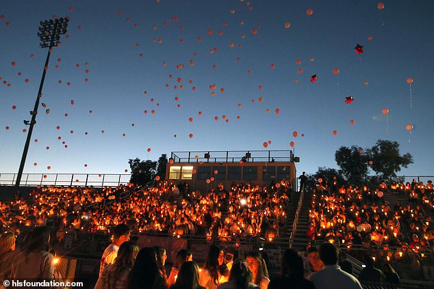 There will be a balloon release on the high school football field on Nov. 23, organized by the foundation created by his family to commemorate their loved one.