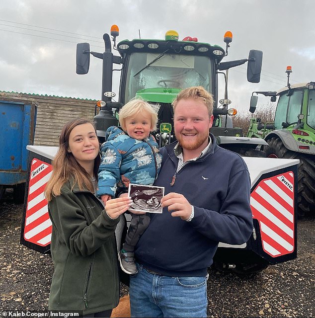 The Clarkson's Farm star, 26, is father to son Oscar, three, and daughter Willa, 16 months, with Taya, who he has been with for eight years.