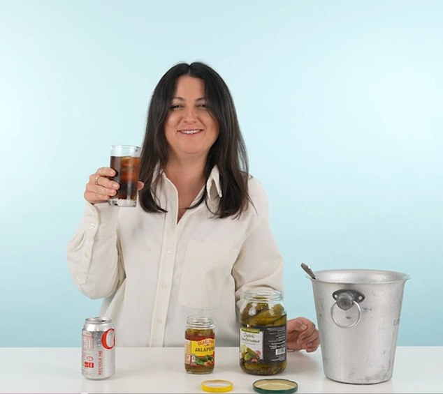 Gabriella Cassandro (pictured), a former assistant video editor, couldn't tell the difference between Dua's recipe and a regular Diet Coke.