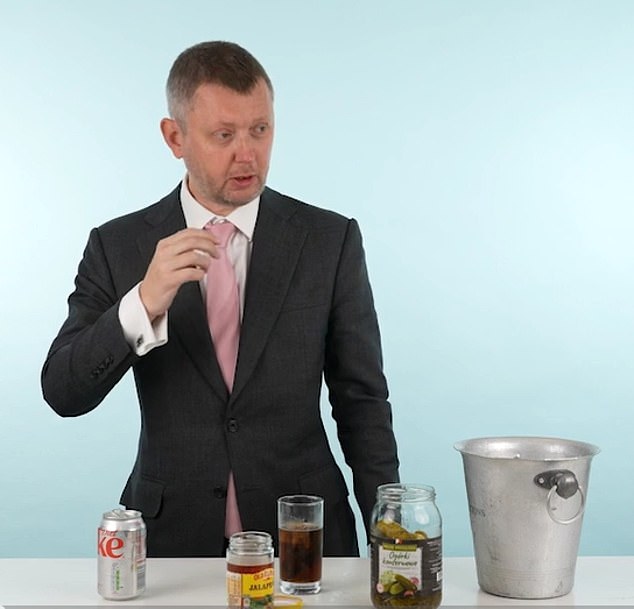 Deputy editor Scott Coomber (pictured) compared the drink to 