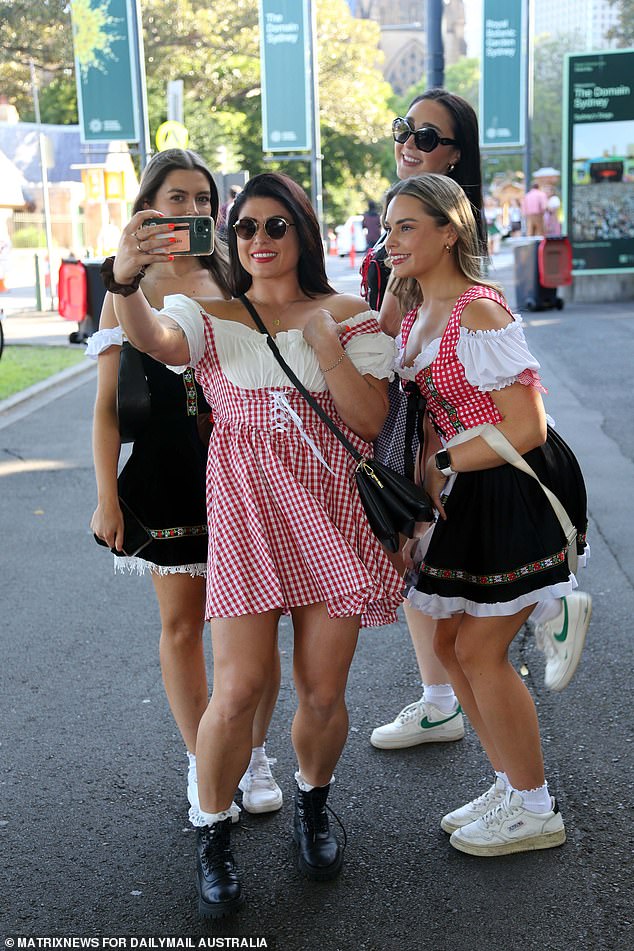 Quick Selfie: These Ladies Wanted to Capture the Moment Before the Real Party Started