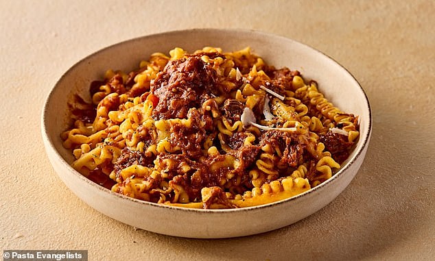 Pasta lovers can get a free serving of beef ragu pasta (pictured) at 25 UK outlets.