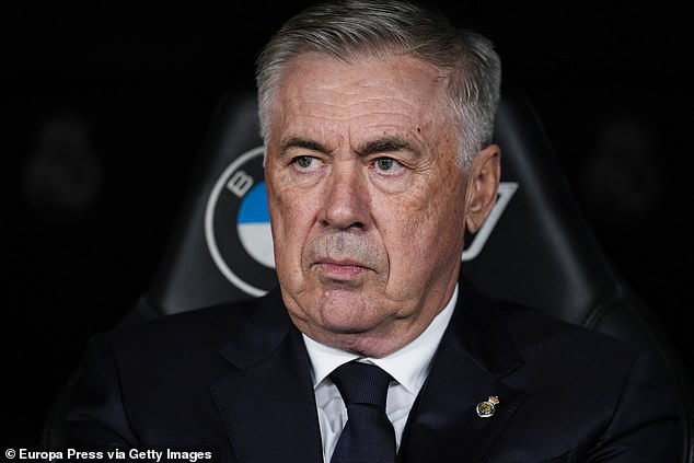 Marca believes Real Madrid coach Carlo Ancelotti is to blame for Bellingham's problems