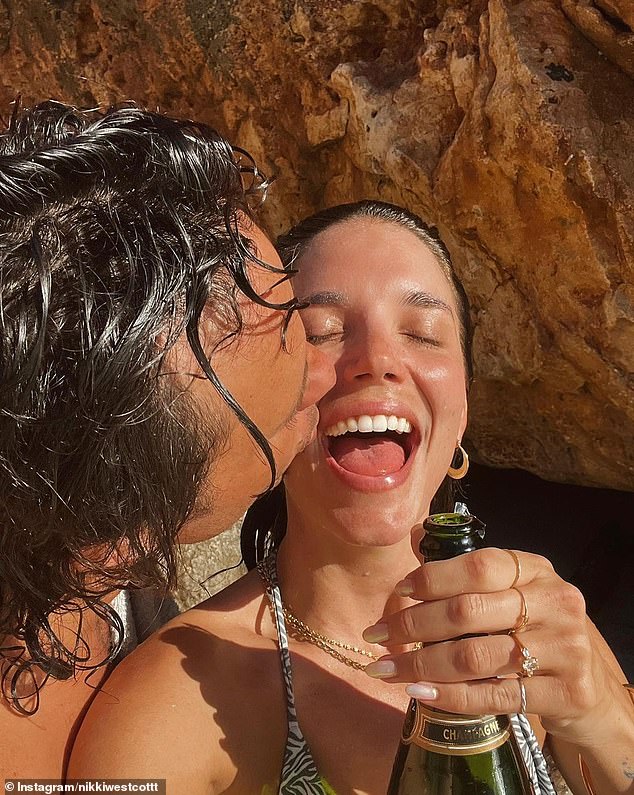 Nikki shared the news on Instagram at the time, proudly showing off her diamond sparkler after Oli got down on one knee during a low-key but romantic proposal on the beach.