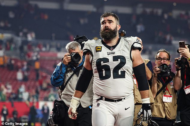 Kelce joined ESPN this year after concluding his brilliant playing career with the Eagles.