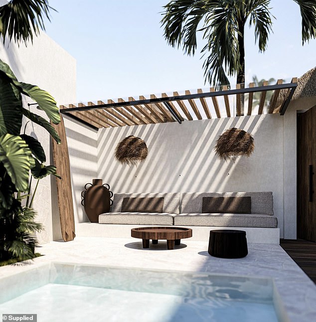 The young couple bought a luxurious villa on an idyllic island for only $485,000