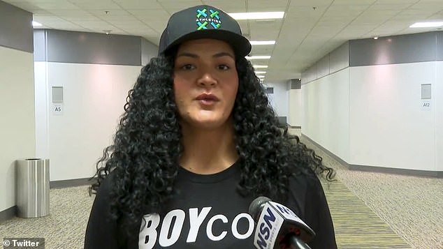 Liilii, of the University of Nevada women's volleyball team, spoke out against school officials who she said did not take the team's concerns seriously.