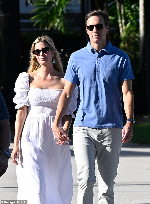 Kushner did not receive the white dress code and instead wore a blue polo shirt with gray pants and sneakers.