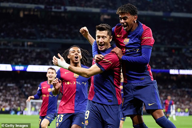 The victory left Barça six points clear at the top of LaLiga, while Madrid lost for the first time this season.