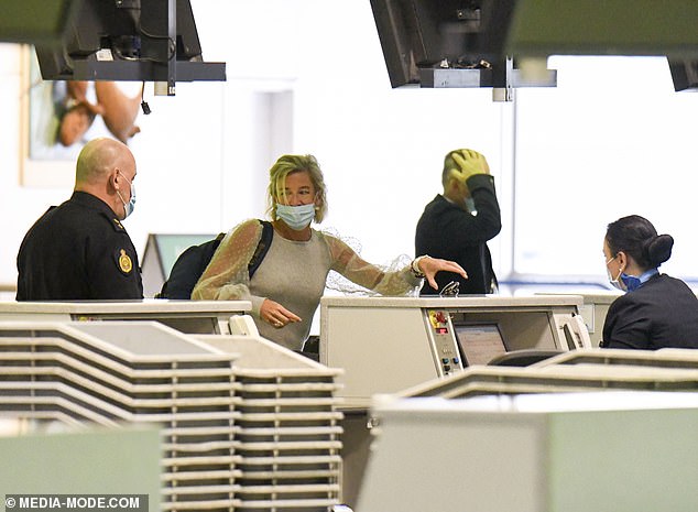 Katie Hopkins was photographed leaving Australia in 2021 after being deported for deliberately violating Covid lockdown rules.