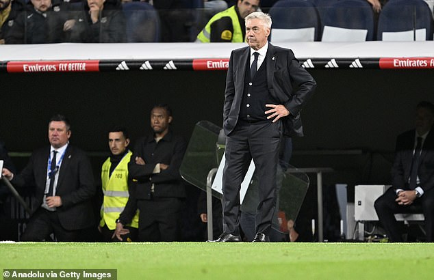 Ancelotti urged his forward to be more clinical in anticipation of Barcelona's high line