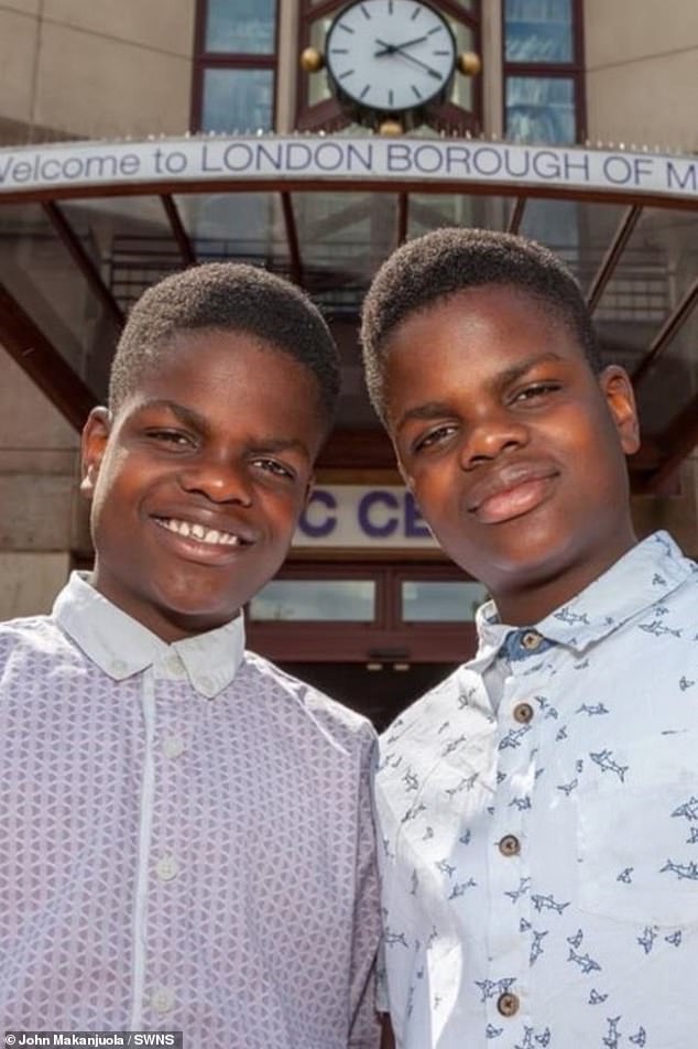 John and James Makanjuola, 23, run a cleaning company, but in their spare time they clean some of the British capital's under-appreciated spaces.