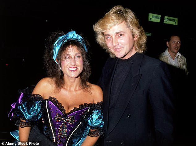 Designers Elizabeth and David Emanuel (pictured) were behind the vintage ivory silk taffeta and lace dress worn by Lady Diana Spencer as she walked down the aisle to meet Prince Charles.