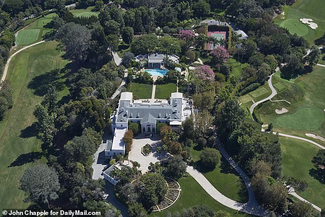 The famous Haunted House in Bel-Air, California, is for sale