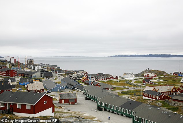 In the photo: Kolonihavn, a city in Nuuk that will receive a direct flight from the United States for the first time.