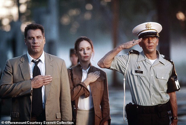 In the film The General's Daughter with Madeleine Stowe and Timothy Hutton in 1999