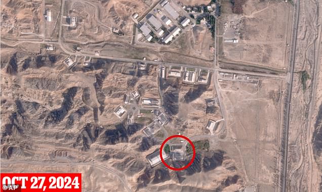 1730046920 733 Satellite photos show aftermath of Israeli attack on Iran after