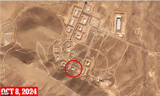 1730046922 427 Satellite photos show aftermath of Israeli attack on Iran after