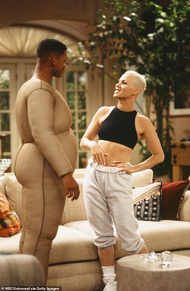 After finding her voice again and giving her career a second chance, Powter now plans to go on an RV tour across the country to sell her self-published book and talk to people going through similar struggles (pictured: Powter with Will Smith in Episode 11 of The Fresh Prince of Bel-Air)