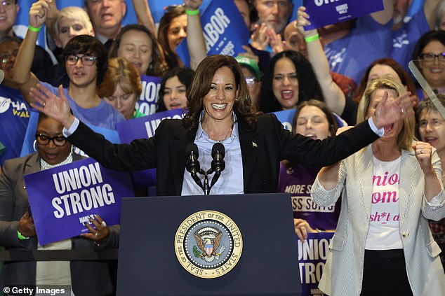 But Kamala Harris has seen union support decline since she became the candidate.