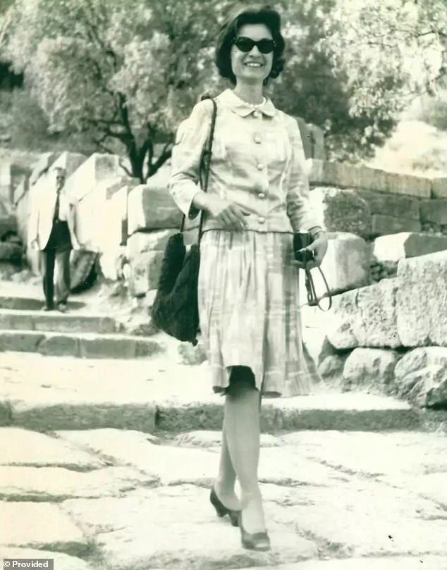 Clark, seen here in her youth, also suffered from dementia, a diagnosis the four women did not reveal to living relatives.