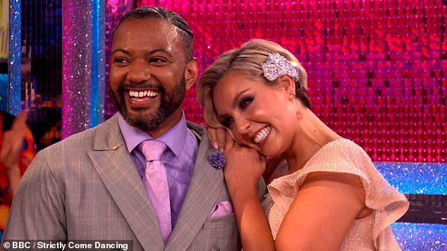 She was taken to hospital and will therefore not appear during Sunday's show, leaving her dance partner JB Gill to face the results of the public vote alone.