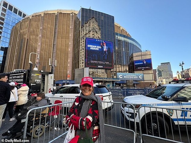 Gladys Picket, 80, of Westchester, said she heard people talk at early voting Saturday about voting for Donald Trump even in her highly liberal neighborhood.