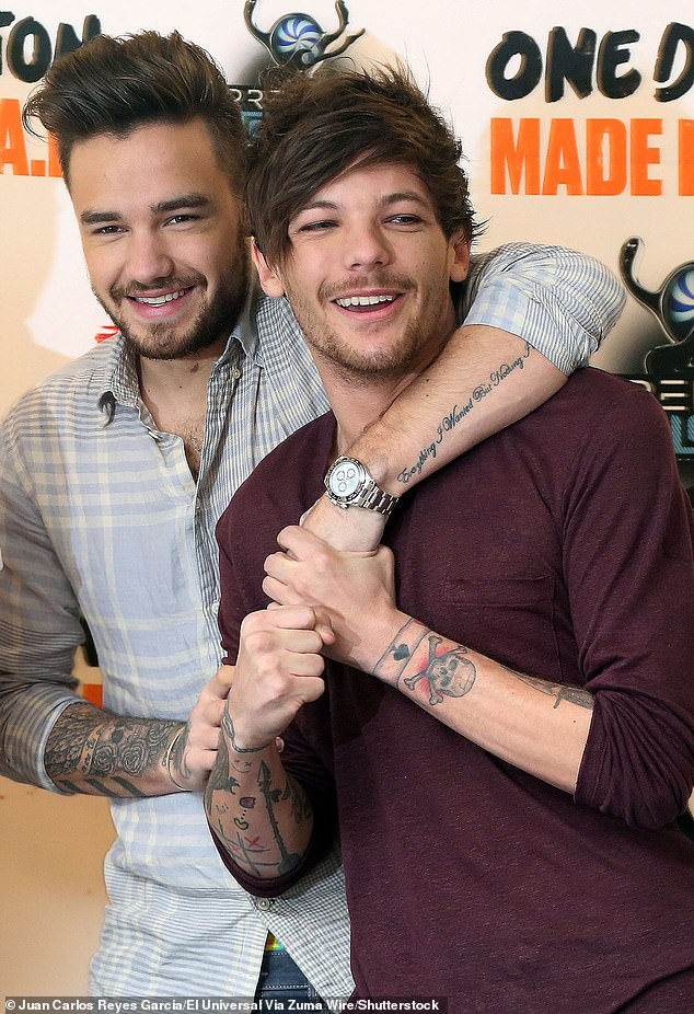 Following the tragic death of Louis' One Direction bandmate Liam Payne on October 16, Louis shared a heartbreaking tribute to his bandmate (pictured together in 2015).