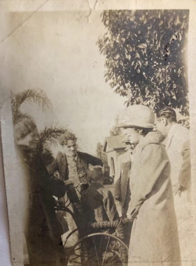 The first sense of his father's psychic powers came while working for Charlie Chaplin: when he took what is believed to be the first photograph of Chaplin outside the studio.