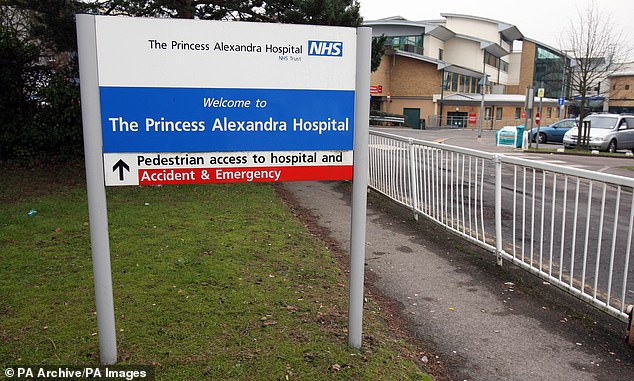 Princess Alexandra Hospitals in Harlow, Essex, recorded the second highest number of incidents with 36