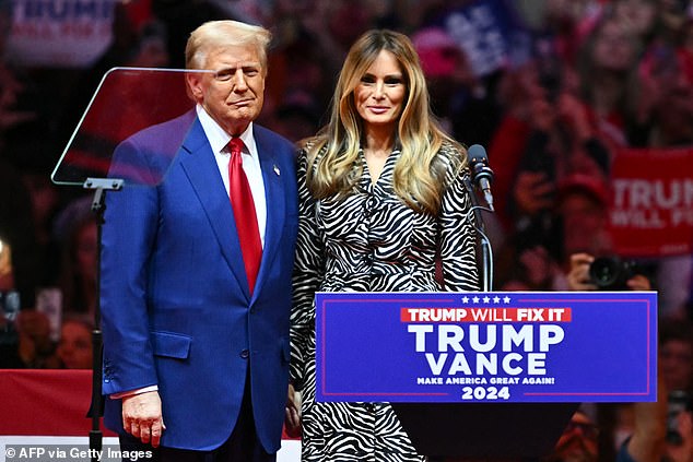 Former first lady Melania Trump gave a powerful speech at Trump's rally on Sunday — her first appearance on the 2024 campaign trail for her husband.