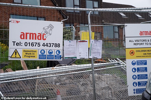 Work to knock down the building began at the end of May, after the 72-year-old lost a decade-long planning battle with Forest of Dean District Council to keep the building at his home in Cinderford, Gloucestershire.