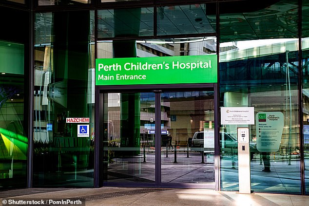 At Perth Children's Hospital, staff noticed the girl watching videos such as Thomas the Tank Engine and gave her a Barbie doll for her 17th birthday.