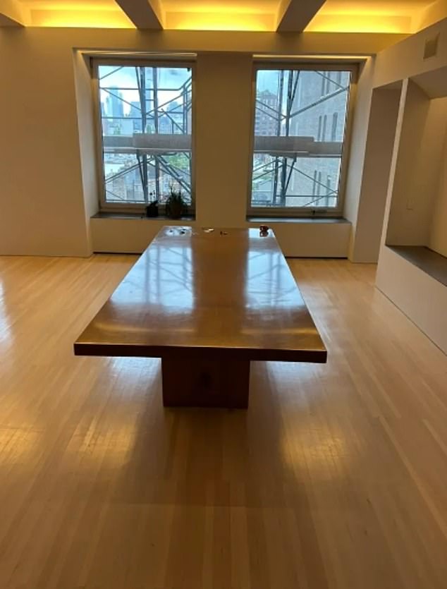 Eric Steel is refusing to return his bail because he claims the couple damaged a $115,000 table in their Chelsea loft that was designed by his stepfather and late modernist architect Charles Gwathmey.