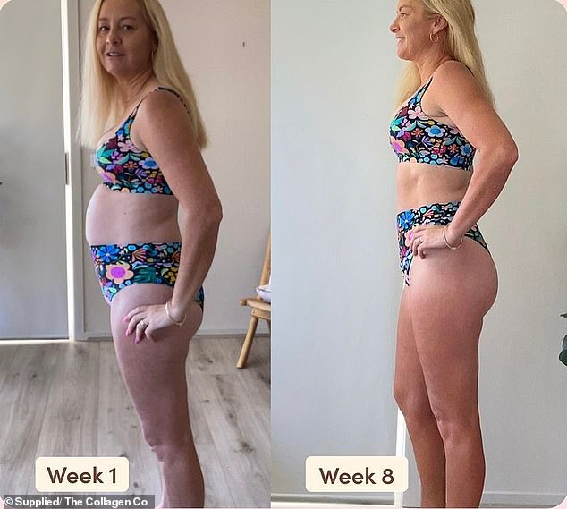 Joanne raved about Glow shakes after trying the meal replacement shakes for eight weeks.