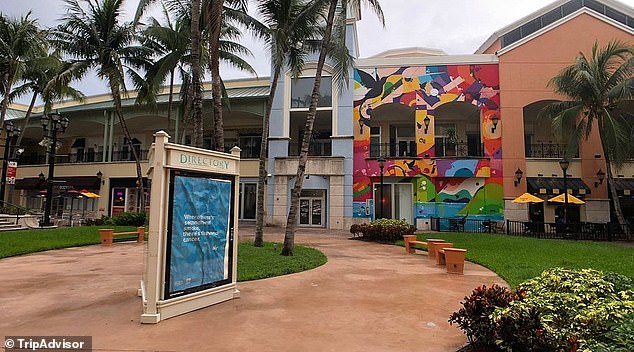 The exterior of the Shops at Sunset Place (pictured), which used to be a staple of downtown South Miami.