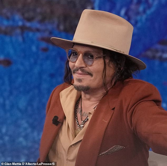 Depp admitted that being in the 