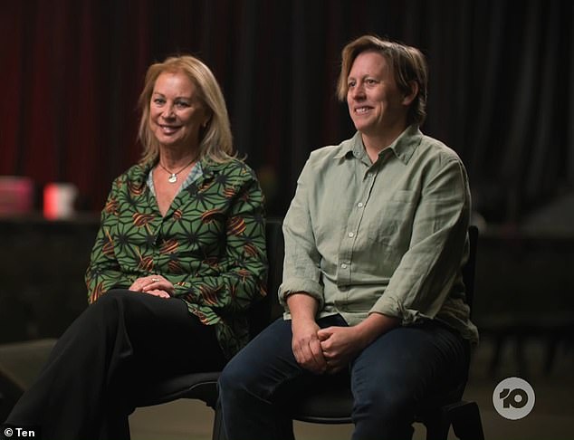 Farnham's manager Gaynor Wheatley (pictured left) and documentarian Poppy Stockell (pictured right) sat down with Waleed Aly on Monday's episode of The Project to talk about the singer's new memoir, The Voice Inside.