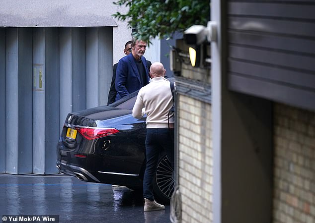 Sir Jim Ratcliffe and United's senior management met in London earlier this month to discuss Ten Hag's future and decided to stick with the Dutchman despite a dismal start to the new season.