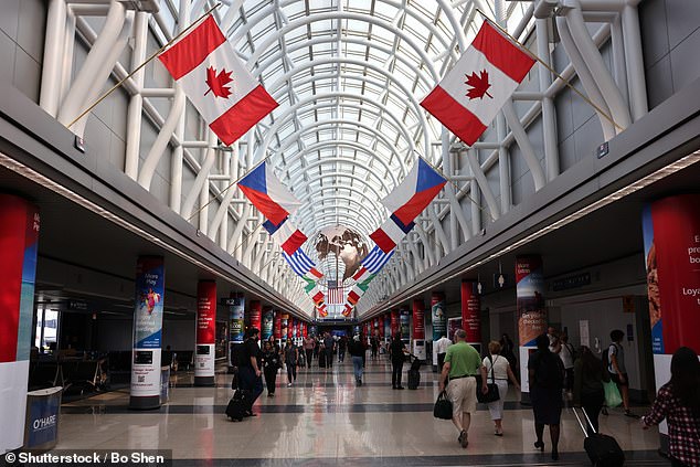 The most stressful airports in the US have been revealed, with Chicago O'Hare International flying to the top spot