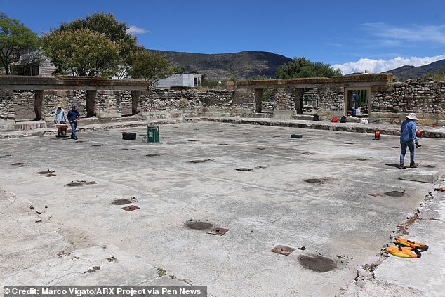 Five different sets of ruins were explored: the church group, the stream group, the adobe group, the south group, and the column group.