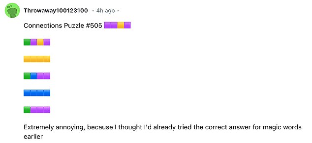 Numerous people on the web admitted that they had a hard time finding the answers to Monday's riddle because they had been victims of the 