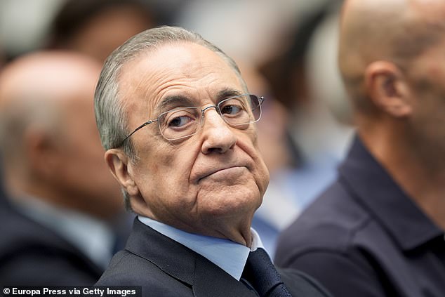 The president of Real Madrid, Florentino Pérez, is 