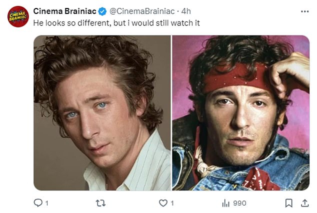 1730147038 987 Fans get first look at Jeremy Allen White in Bruce