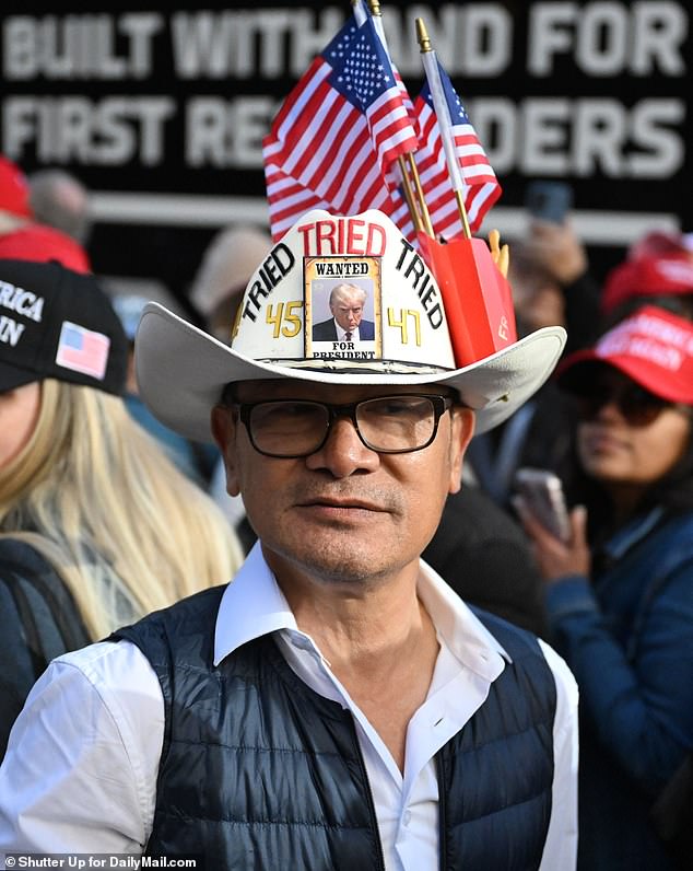 All kinds of MAGA fans had descended on the Big Apple from all over the country. There were supporters of 