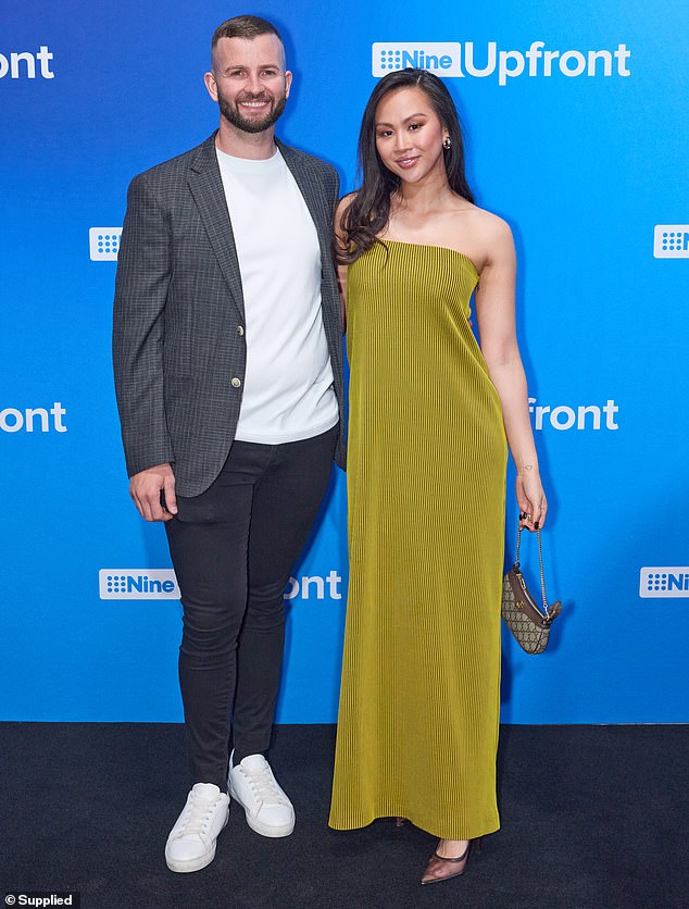 Mimi and Kristian (pictured Thursday), who are also together, recently hinted that Kylie and Brad are still together while sharing how they saw the couple just a week ago.