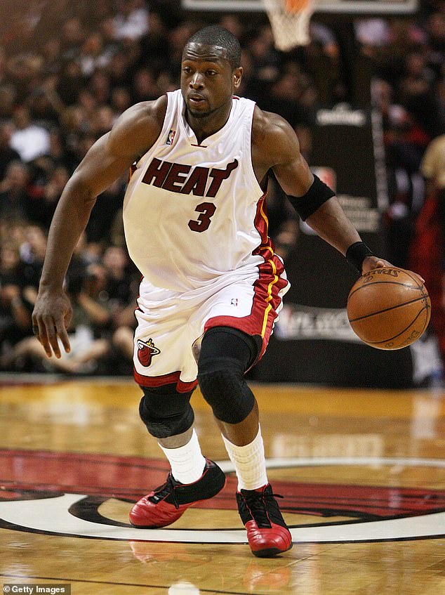 Wade played 13 of his 16 NBA seasons in Miami, making stops in Cleveland and Chicago.