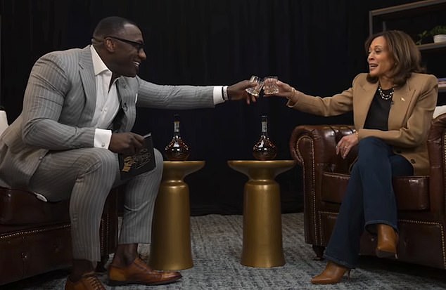 Kamala Harris talked about the election with former NFL star Shannon Sharpe on her podcast