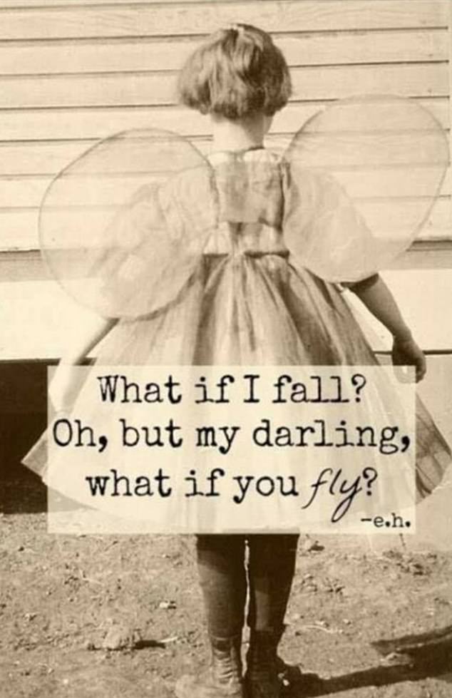 Two years before her accident, Vercoe changed her cover photo to an image of a young woman with angel wings accompanied by a quote from poet Erin Hanson (pictured).